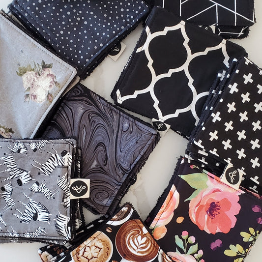 4 carrés démaquillants