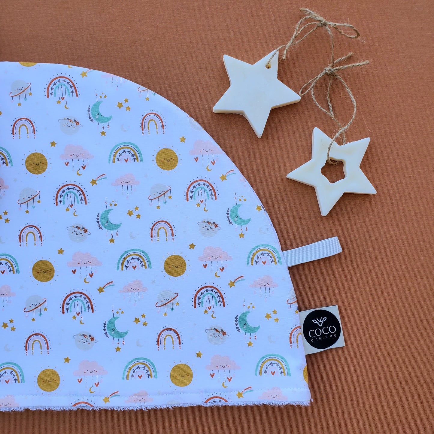 Lune Boho Blanc Bambou