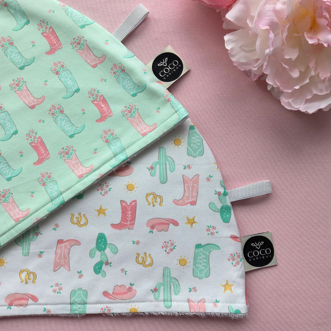 Bottes rodéo menthe