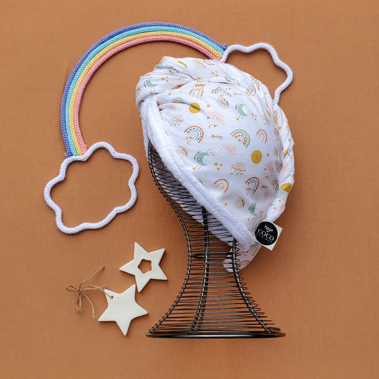 Lune Boho Blanc Bambou