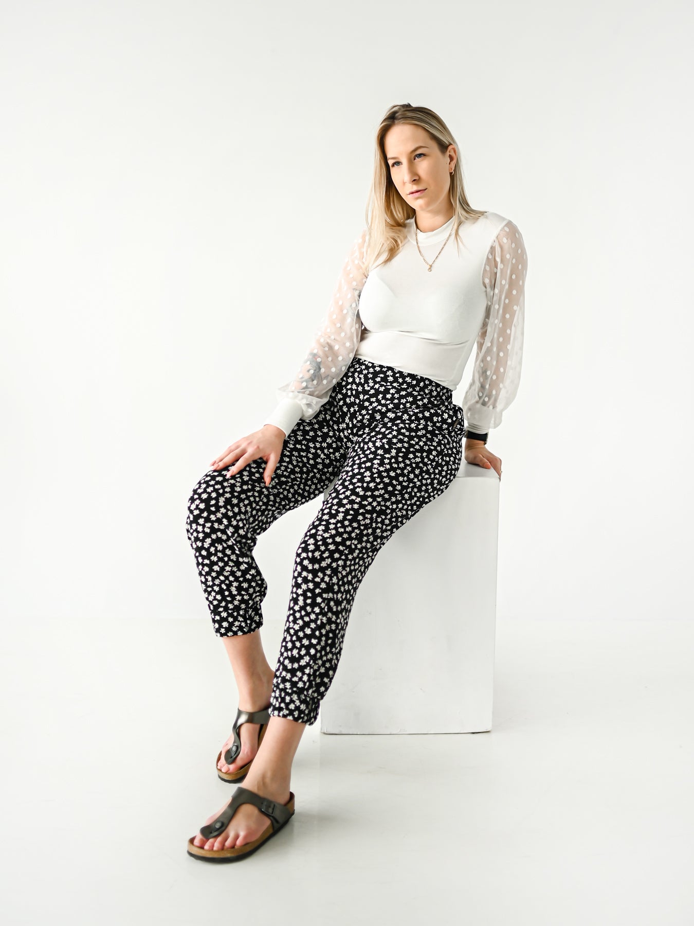 Pantalon Fleuri (-70%)