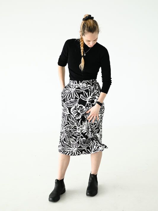 Jupe Midi Noire (-87%)