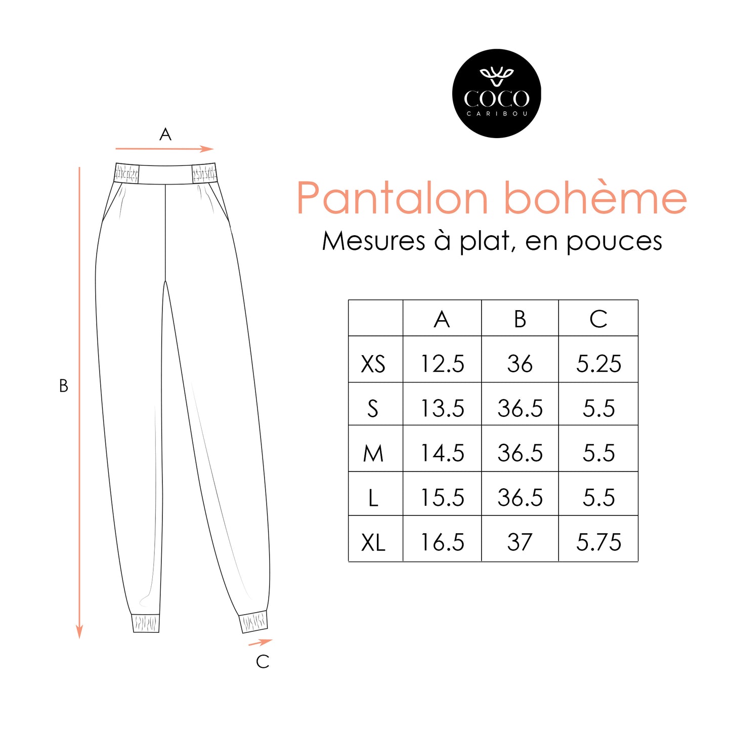 Pantalon Fleuri (-80%)