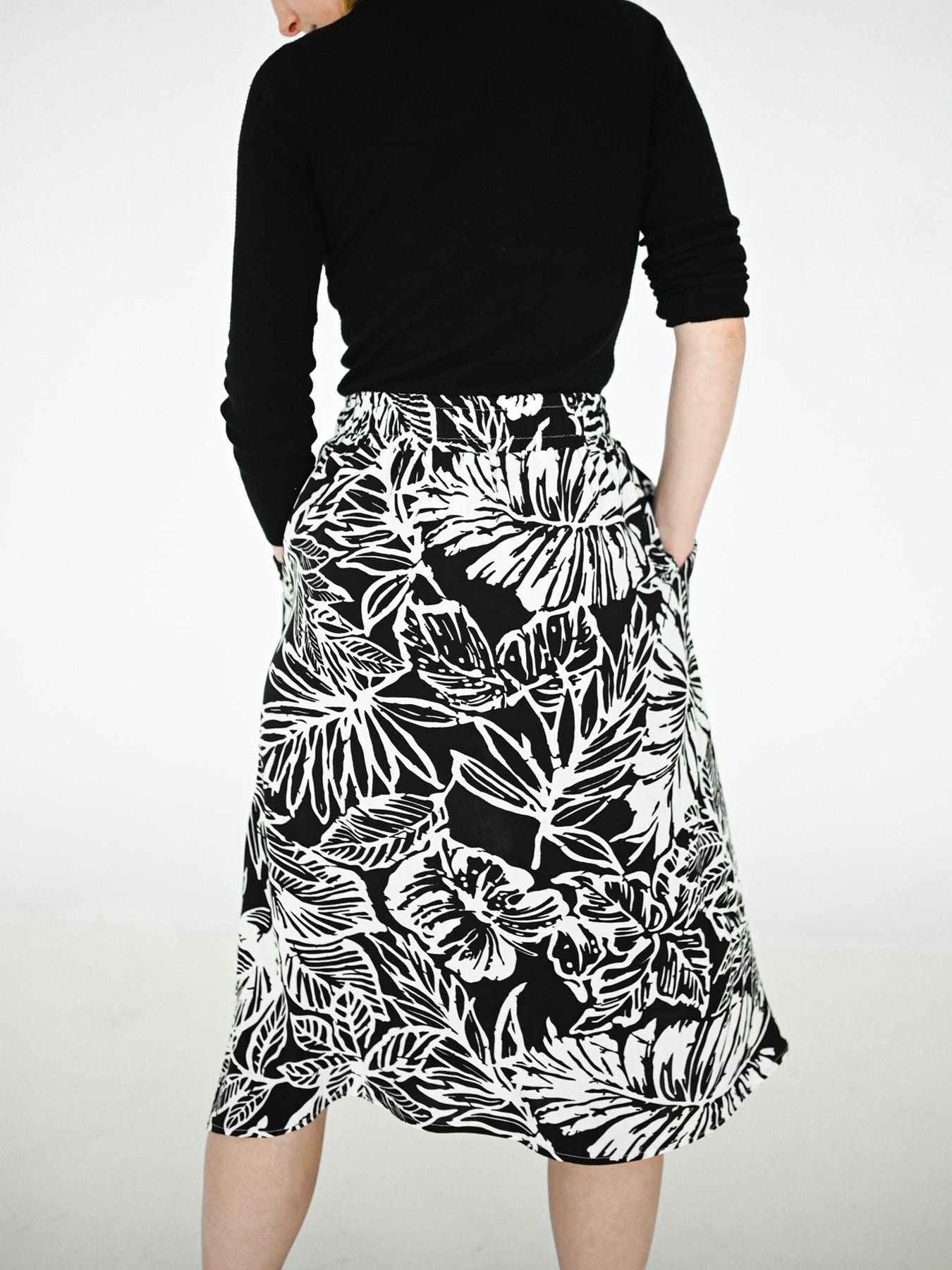 Jupe Midi Noire (-87%)