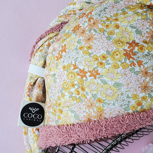 Rayonnante Coton vieux rose