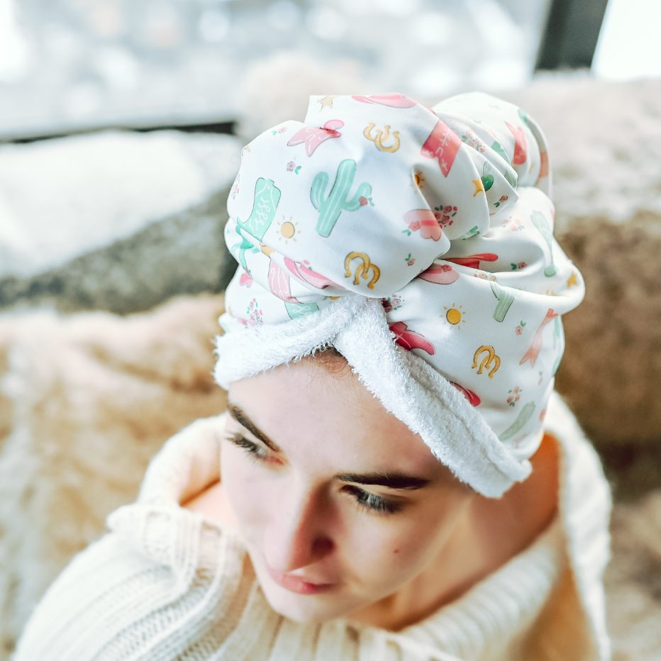 Bottes rodéo blanches