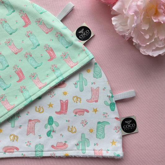 Bottes rodéo blanches